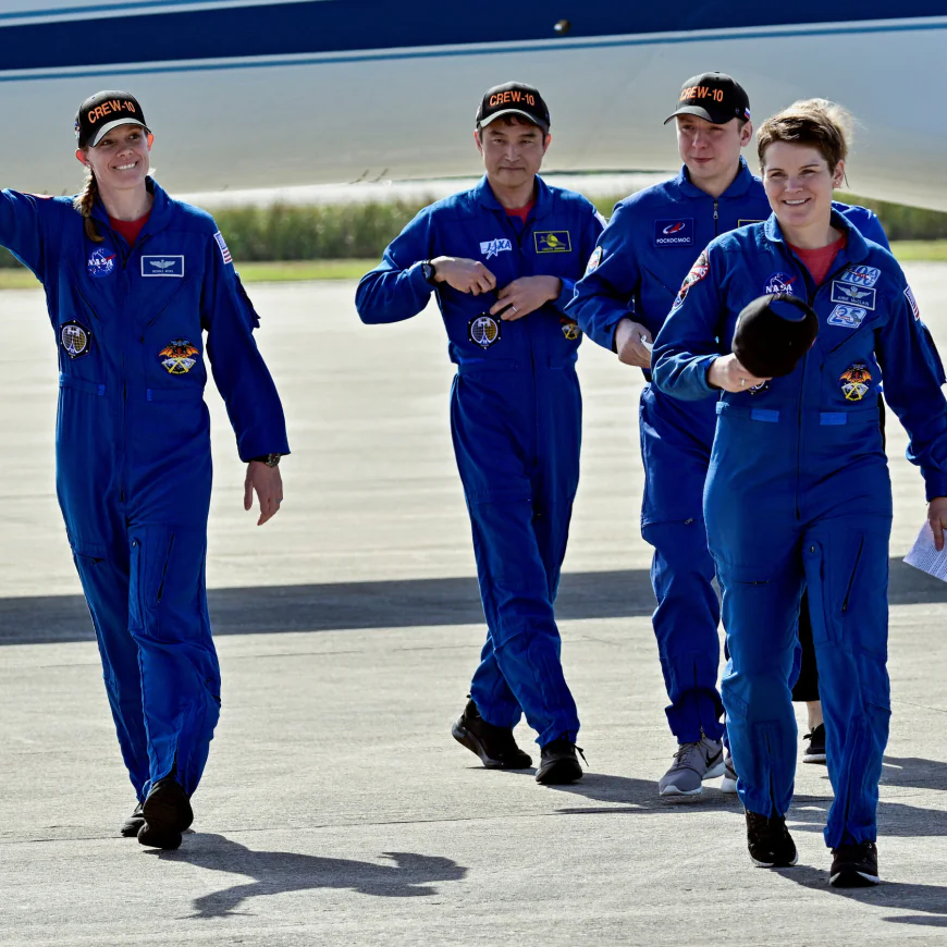 SpaceX Scrubs Launch of Crew-10 Astronauts for NASA to the I.S.S.