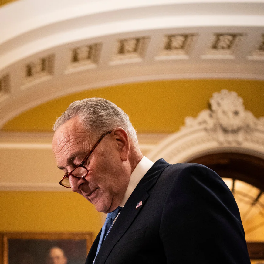 Takeaways ​From ​The Times Interview ​With Chuck Schumer About the Federal Spending Bill